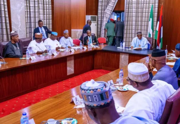 Reactions As Buhari Seeks APC Governors’ Support To Pick Successor