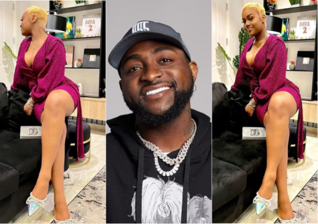 “You are a drunkie”- Singer Davido gushes over babymama, Chioma’s new look