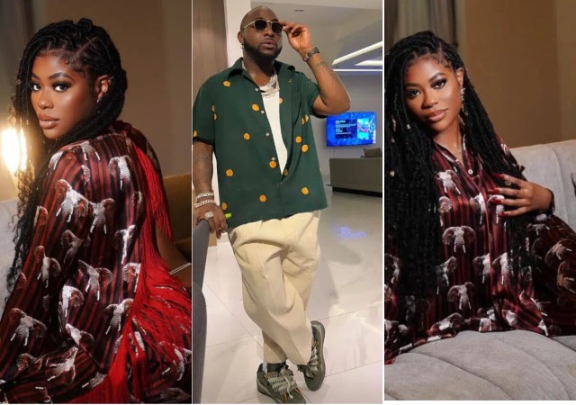 Davido's First babymama Sophia Momodu joins him to remember the late Obama DMW