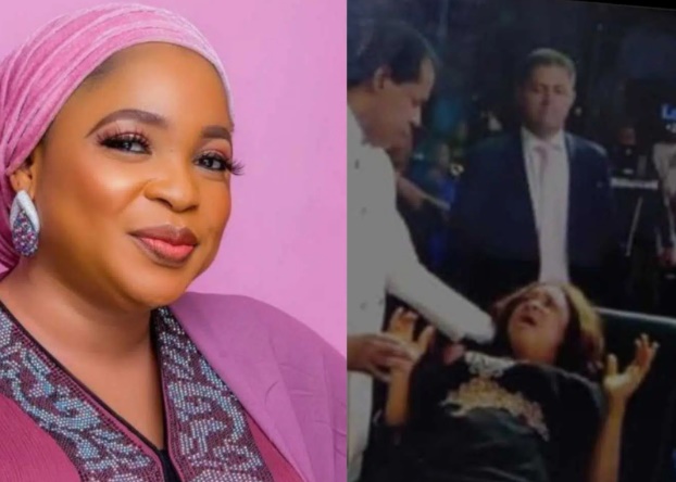 Finally, Kemi Afolabi react after she was accused of disowning her religion for healing at Christ Embassy