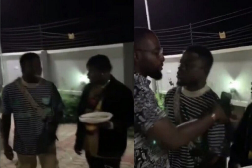 Party Guest Loses His Cool After He Was Denied “Nigerian Jollof rice” At The Party [Video]
