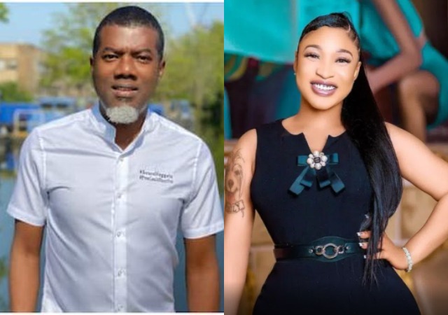 Tonto Dikeh Slams Reno Omokri after using her and Nkechi blessing To Set a Terrible Example
