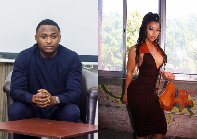 "Ubi is always everywhere, Father of all nations"- Reactions as Ubi Franklin ‘Shoots His Shot’ At American Singer, Chloe Bailey