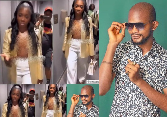 “Now I know why Teebillz flee away” – Uche Maduagwu blasts Tiwa Savage over braless appearance