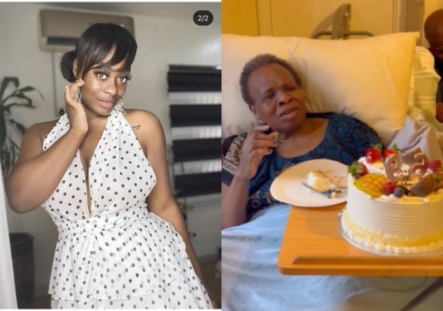 “What God Cannot Do Doesn’t Exist” – BBNaija's Uriel Writes As Mother Takes First Steps After Doctor Declares She Would Never Walk