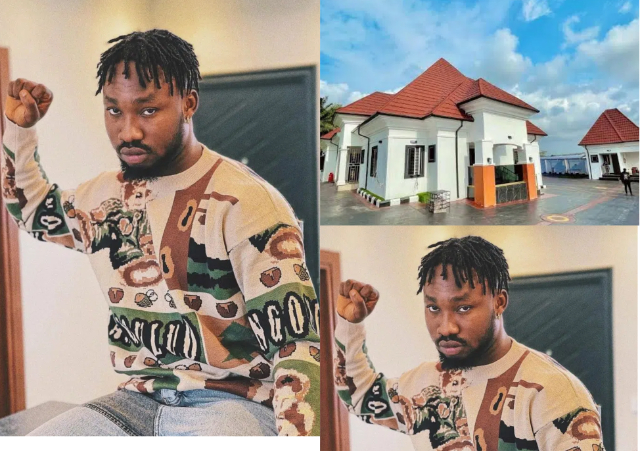 Popular Skit Maker, Degeneral Builds Luxury House for His Parents [Photos/Videos]