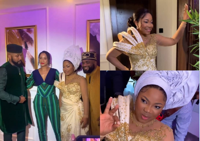 More Photos and videos from gospel singer, Mercy Chinwo's wedding introduction