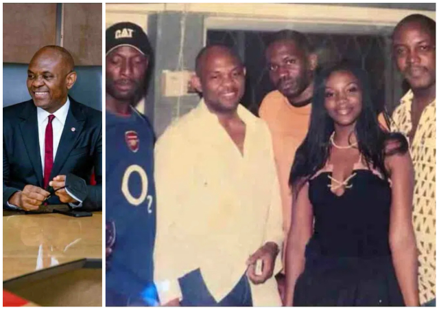 “Old memories are always sweet” - Reactions as Tony Elumelu shares throwback photo with Genevieve Nnaji, others