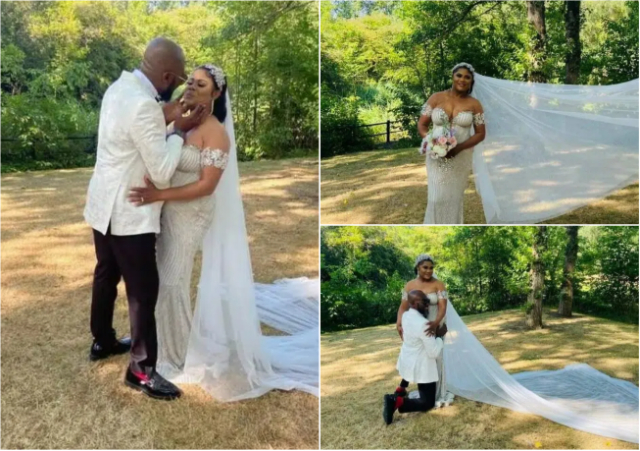 Popular Nollywood Actor, Uche Odoputa Ties the Knot in the UK [Photos]