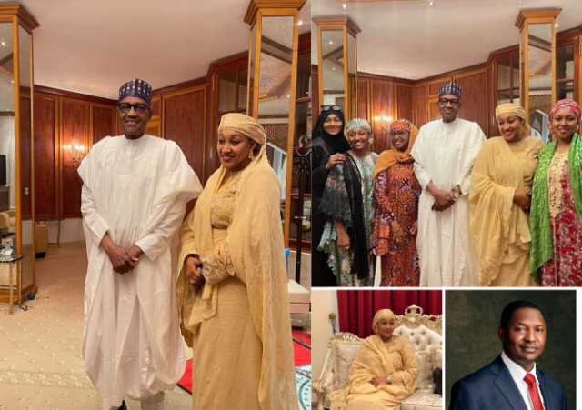 Attorney-General, Abubakar Malami marries President Buhari's daughter, Hadiza in secret wedding [photos]