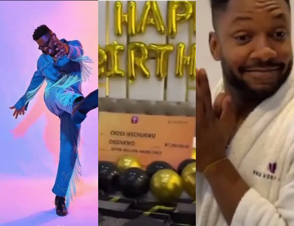 Fans gift Cross N7 million naira for 32nd birthday [Video]
