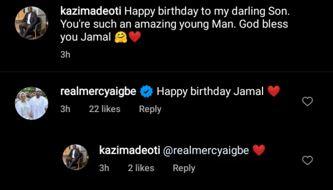 Mercy Aigbe Celebrates Step Son on His Birthday