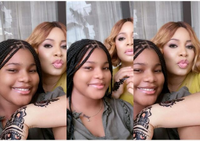 ‘Can I marry her’ – Fan proposes to Monalisa Chinda’s 14-yr-old daughter