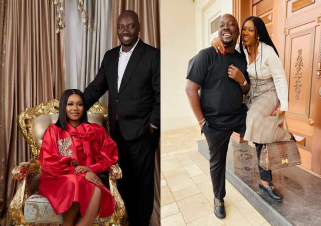 “Women are a reflection of how you treat them” – Obi Cubana’s wife schools men who are against building their partners