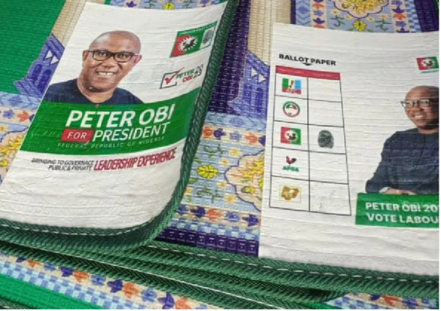 Peter Obi Reacts As Northern Muslims Condemn Campaign Poster On Praying Mat
