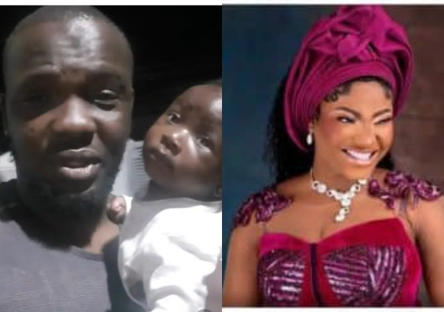 I regret the day I met you – Grace Jimoh slams Yomi Fabiyi’s for revealing their child’s face
