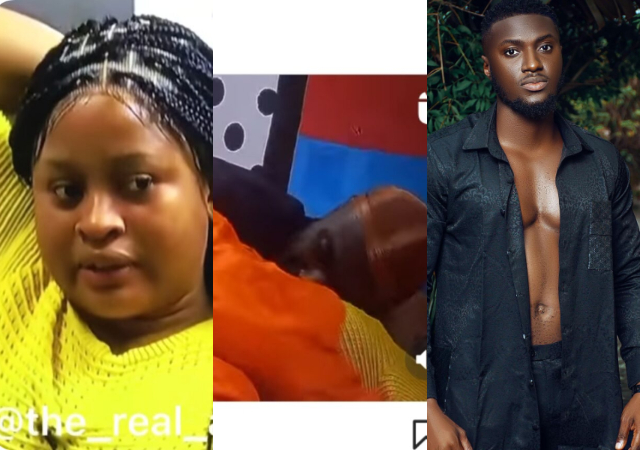 BBNaija: “AGidi 2022, Love don finally locate Amaka, Phyna go rest Now”- Reactions to video of Amaka and Giddyfia cuddling