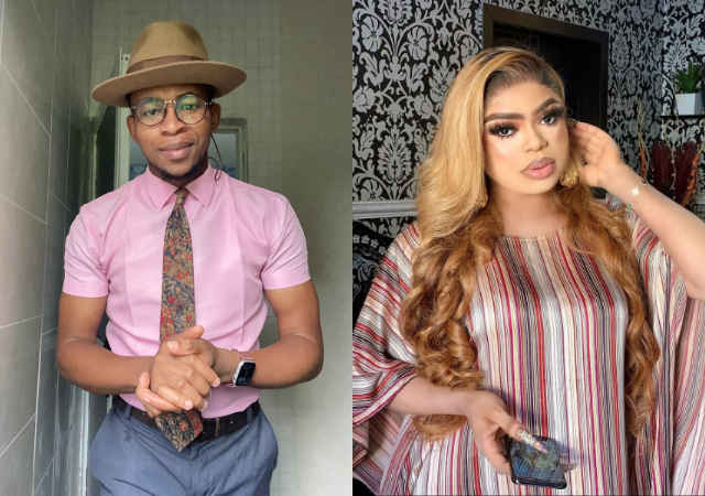 “Take away filter from Bobrisky he will die” – Solomon Buchi drags crossdresser [Video]