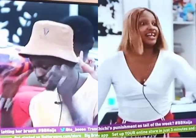 BBNAIJA S7: Chomzy wins Week 5 Head of House picks Eloswag as deputy