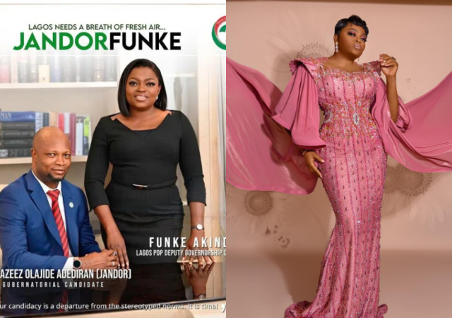 Drama as Eniola Badmus and Top other movie stars shun Funke Akindele political ambition