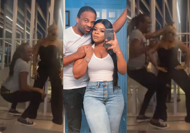 Laura Ikeji turns off comments as husband’s sultry dance moves stirs questions about his s3xuality [Video]