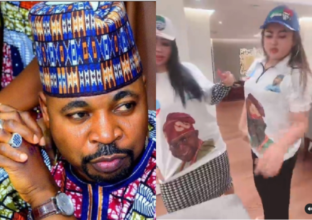 Netizenz bashes MC Oluomo as he declares support for Tinubu