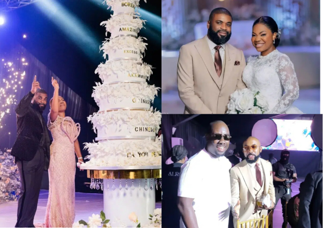 “Pls I want cake o, I Didn’t Taste My Wedding Cake”- Mercy Chinwo Says, Begs Her Cake Vendor For Cake