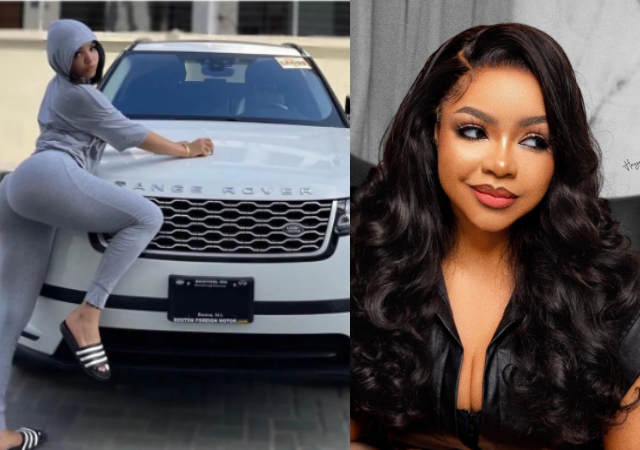 Nengi’s Range Rover allegedly bought by her sugar daddy reportedly confiscated by the EFCC [Details]