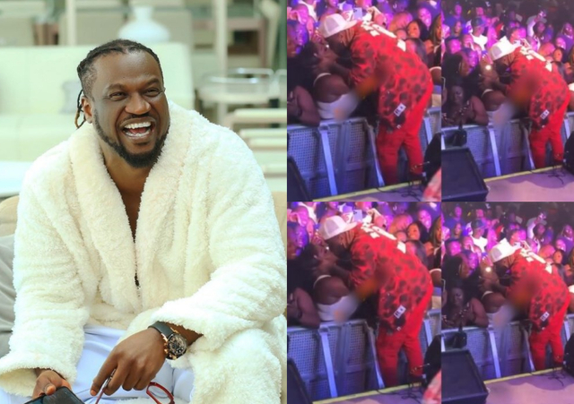 Amidst Divorce Scandal, Paul Okoye Locked Lips with A Female Fan At A Concert In Dallas [Video]