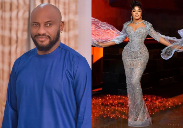 "You are just like MTN everywhere you go"- Yul Edochie mocked as he celebrates Bobrisky’s 31st birthday