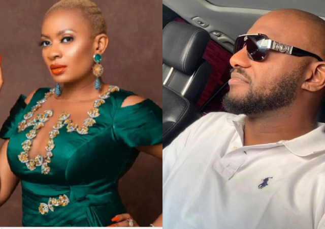 May Edochie reacts as lady claims she is too beautiful to share a man with someone else