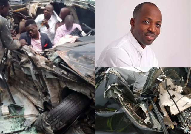 Endless Celebrations as Gospel Singer, Dunsin Oyekan Survives Horrific Accident [Photos]