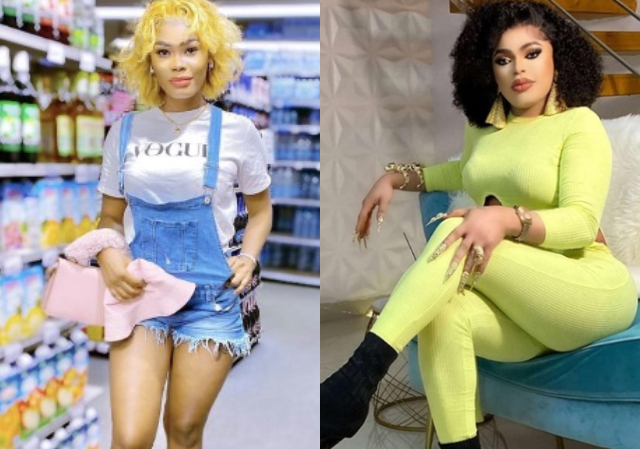 “She's a baddie”- Bobrisky writes hours after ex-PA shares shocking secrets about his s3xual skills