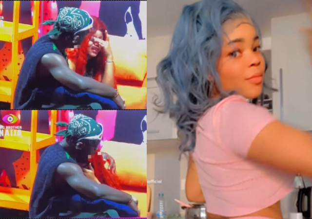 #BBNaija: “How do I lead people who don’t want to be led” — HoH Chichi bursts into tears following wager loss [Video]