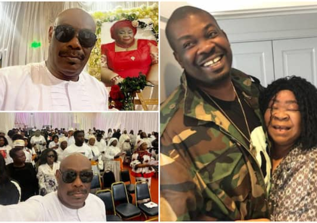 Service of Song for Don Jazzy’s Late Mum Holds in Dublin, Burial Date Announced [Photos]