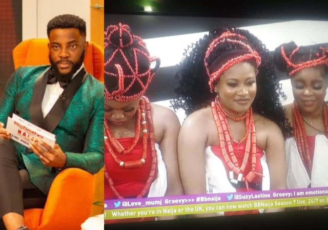 #BBNaija: “Edo Triplets Don Scatter?”- Ebuka Reacts To F!ght Between ChiChi And Rachael [Video]