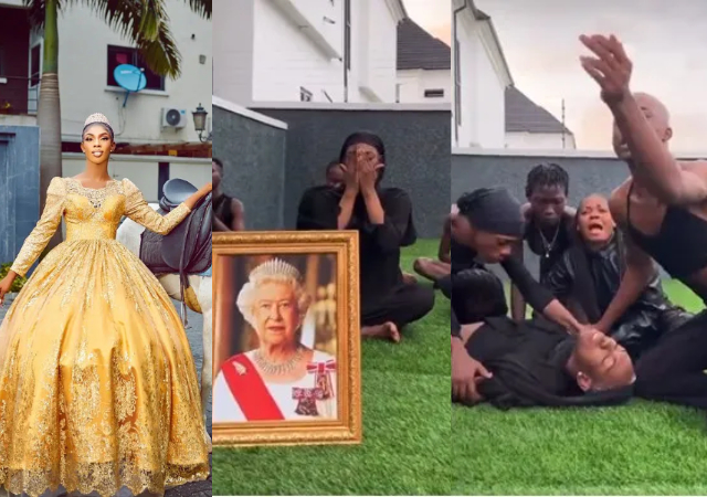 Bring water! – James Brown’s collapses as he holds candle night for late godmother, Queen Elizabeth II [Video]