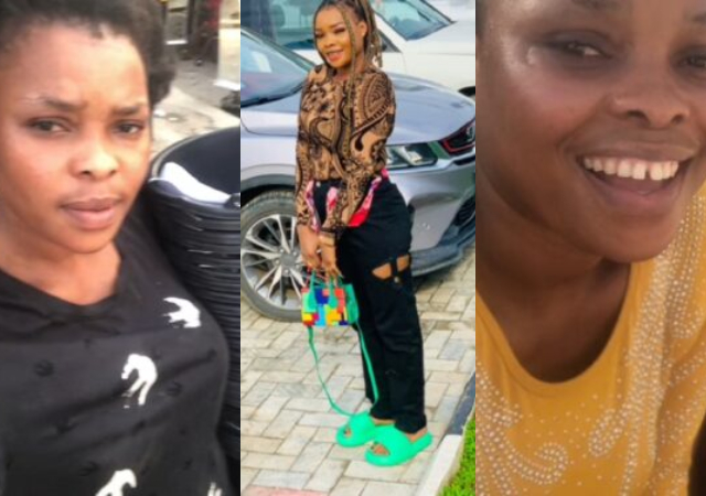 Lady shares pictures of herself before and after she stopped “carrying marriage on her head”