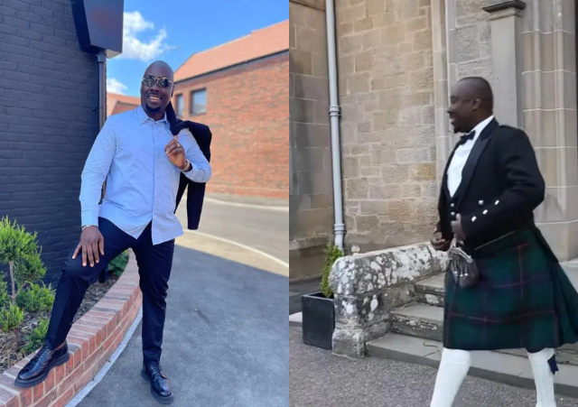 ‘Don Pablo’- Obi Cubana Looks Good As He Steps Out In Scottish Outfit [Video]