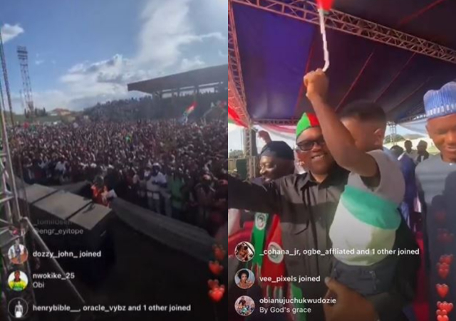 2023 - Massive and unbelievable Crowd Welcome Peter Obi At Jos Rally [Video]