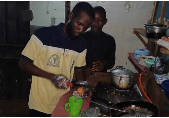 ASUU strike: Final year medical student Usman Abubakar-Rimi turned street food vendor passes on