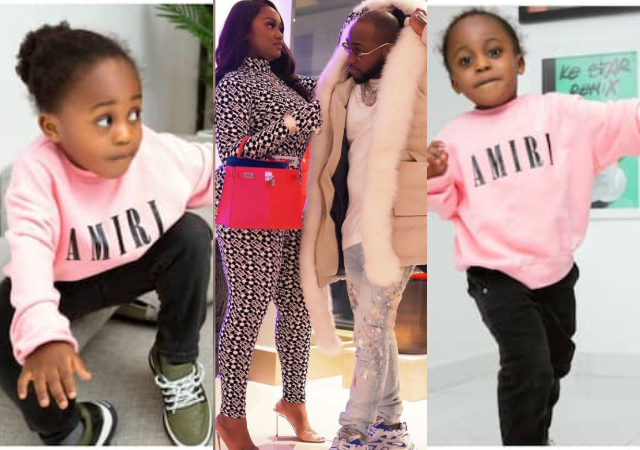 Davido Fiancée Chioma open Instagram account for Ifeanyi to mark 3rd birthday