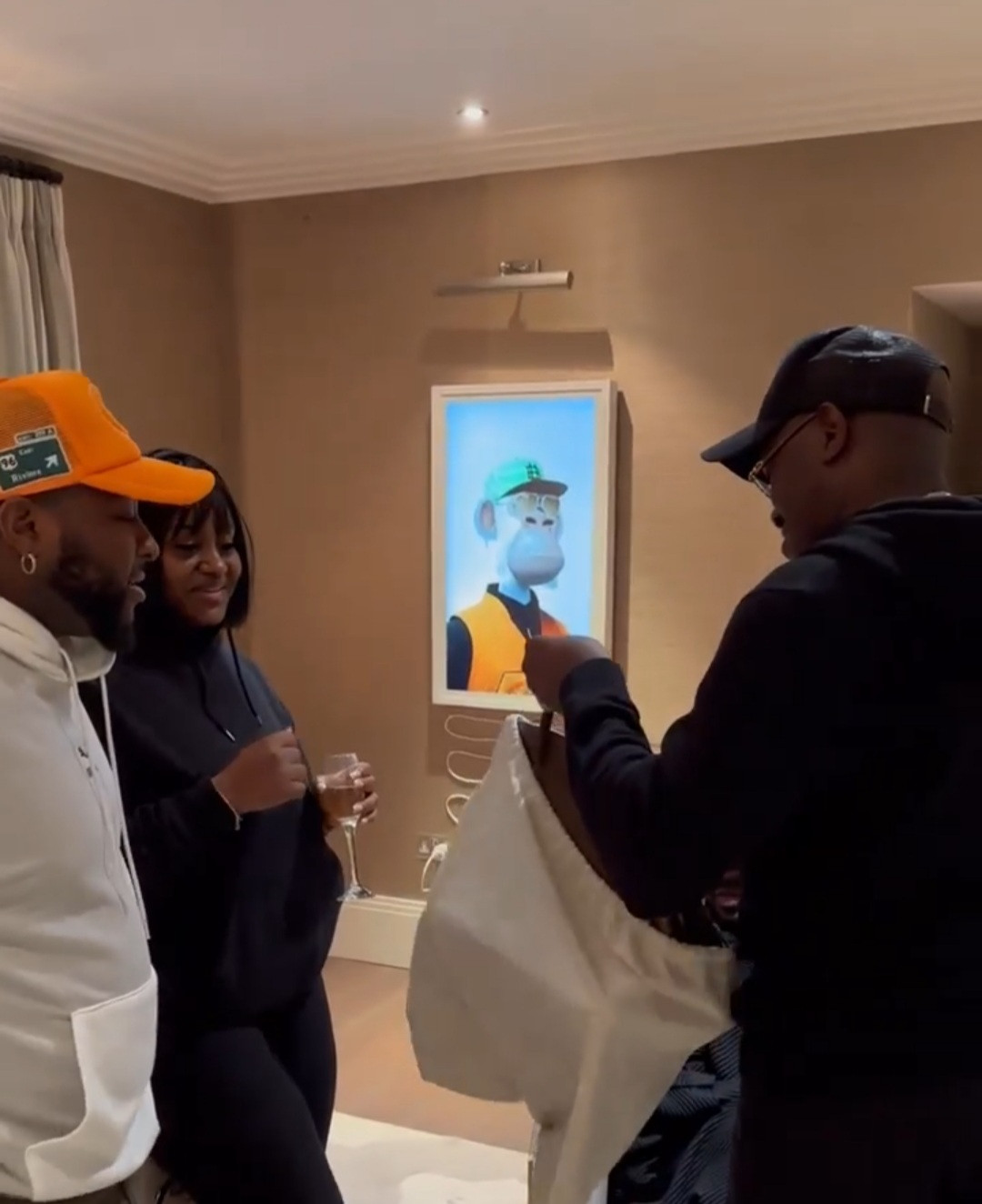 “The Money Used To Buy This Bag Can Feed Many Families” – Reactions As Pastor Tobi Adegboyega, Gifts Davido’s Fiancee, Chioma, Hermes Birkin Bag Worth Over N70 Million [$95000]