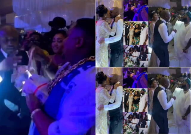 Chef Chi and Cubana Chief Priest makes money rain as Israel DMW weds his wife [Video]