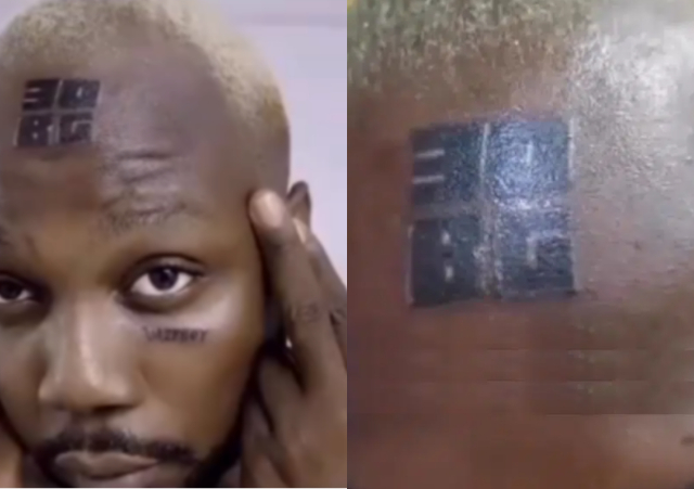 “Poverty Mentality” - Man Dragged Through the Mud for Tattooing ’30BG’ On His Forehead [Video]
