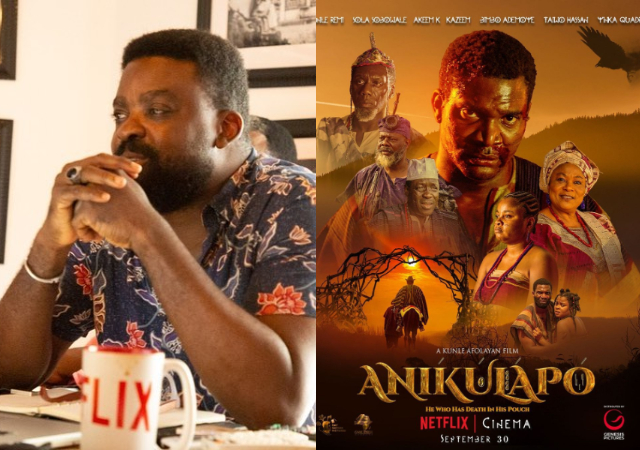 “Not worth submitting” – Oscars turndown ‘Anikulapo’ movie Kunle Afolayan reacts