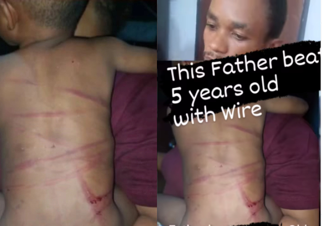 Man mercilessly flogs 5-year-old son with his charger cord to punish his wife [Video]