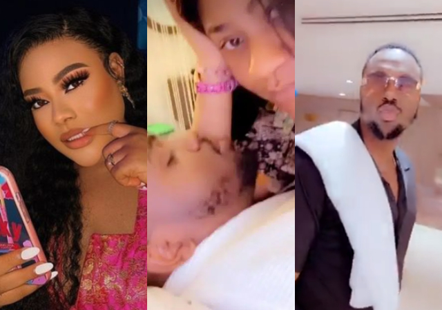 "I was never in love before…" Nkechi Blessing shows off 'handsome' mystery boo as he turns a year older [Video]