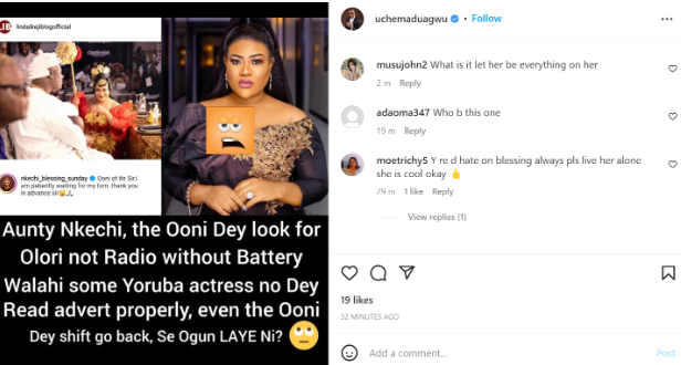 Uche Maduagwu Slams Nkechi Blessing Sunday After She Expressed Her Interest in Marrying the Osun Monarch