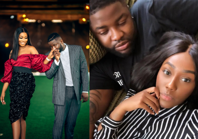“Take That Post Down” - Skales Calls Out His Wife For Mourning His Mum On Instagram
